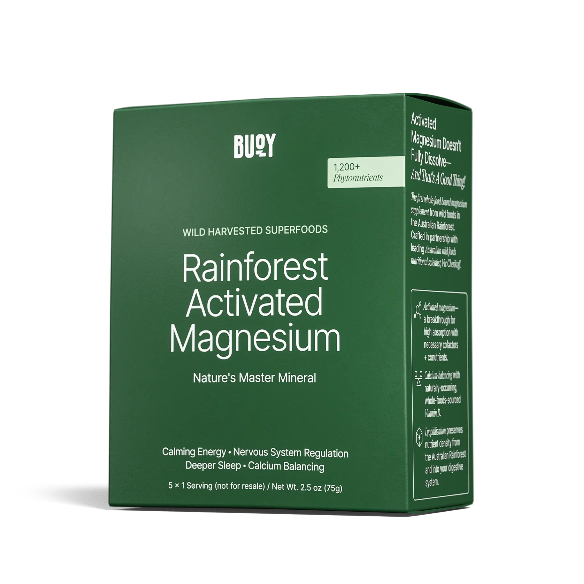 Rainforest Activated Magnesium (5x Travel Packs) - Image 3